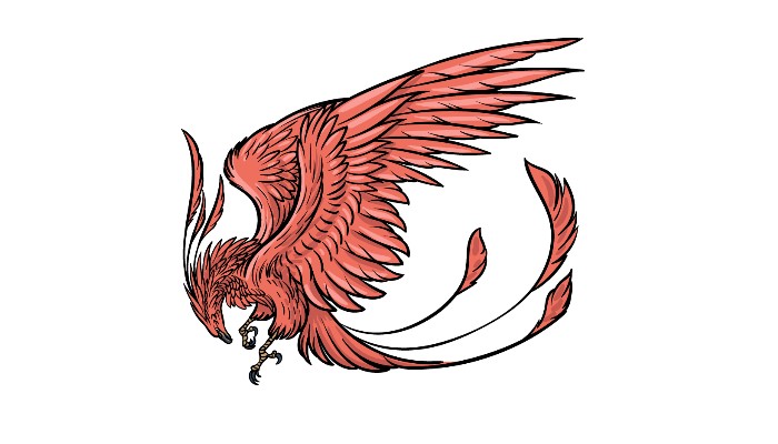 How to draw a Phoenix