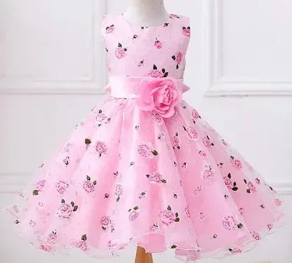 Fancy Frock Design for Baby Girl in the Kids Collection