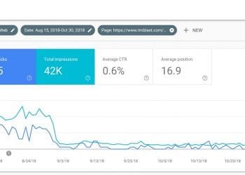 website traffic drop