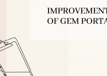 Improvement of GeM Portal: 