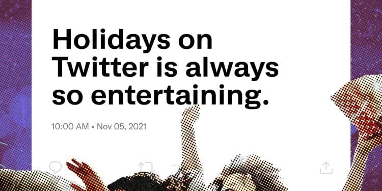 twitter holiday marketing