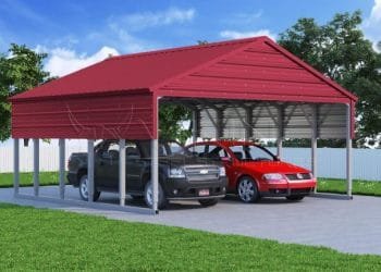 What Makes a Steel Carport Building Permanent?