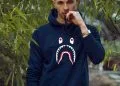 Blue Bape Hoodie