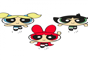 powerpuff girl drawing