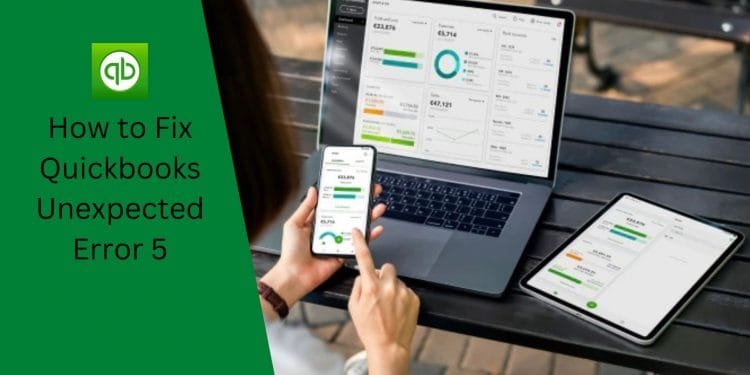 QuickBooks unexpected error code 5