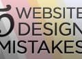 5 Common Web Design Mistakes To Avoid