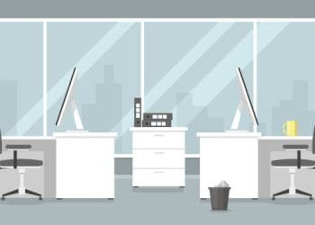 Modern Office Cubicle That Contributes to Corporate Success