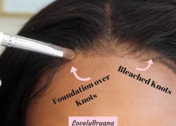 How to bleach your closure wig?