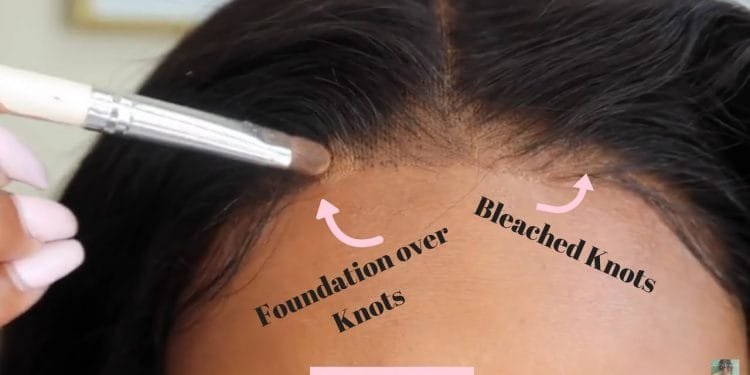 How to bleach your closure wig?