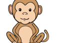 How to draw cartoon monkey