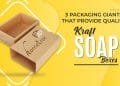 kraft soap boxes