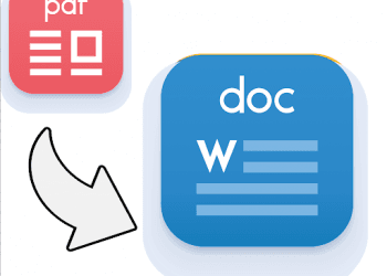 Converting Word files into PDFs using the SnapPDF app