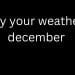 Weather in December
