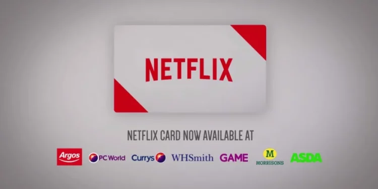 Netflix Gift Card